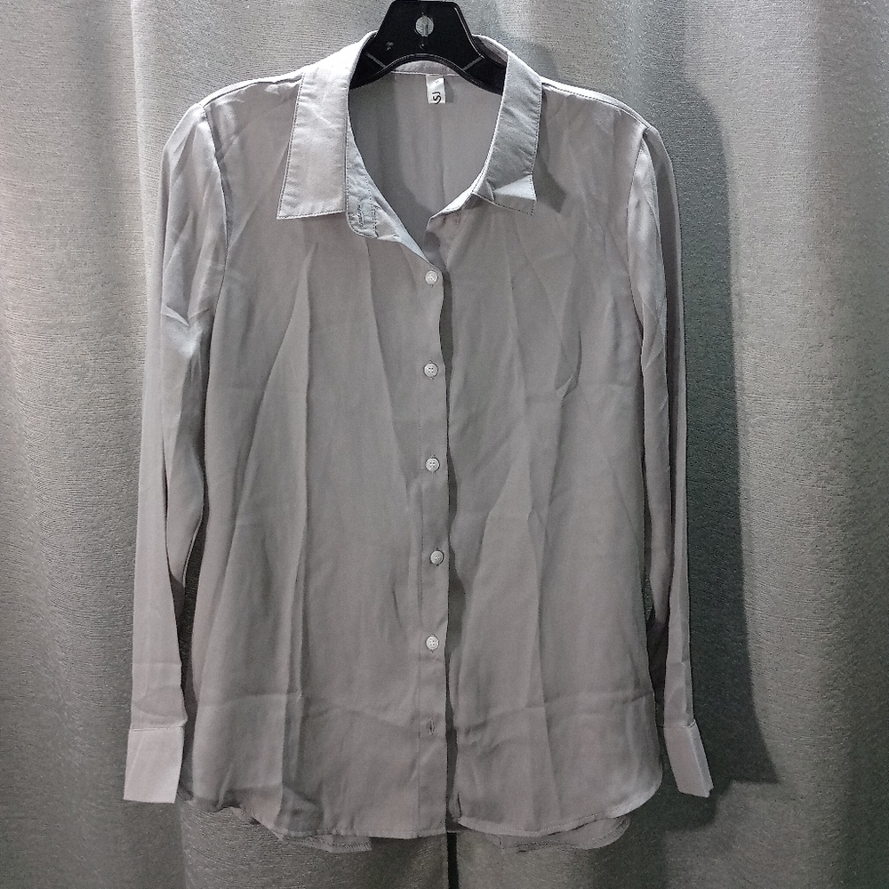 New Sheer Grey Blouse